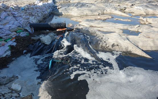 垃圾滲濾液泡沫 垃圾滲濾液泡沫