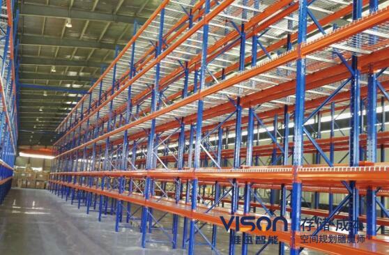 南京有沒有貫通式貨架生產(chǎn)廠家？（找維迅智能）
